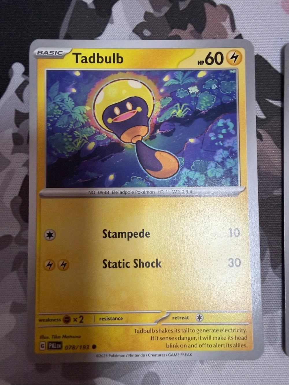 Tadbulb & Bellibolt Collection Lot | 6 Pokémon Cards | ✨5/$25✨